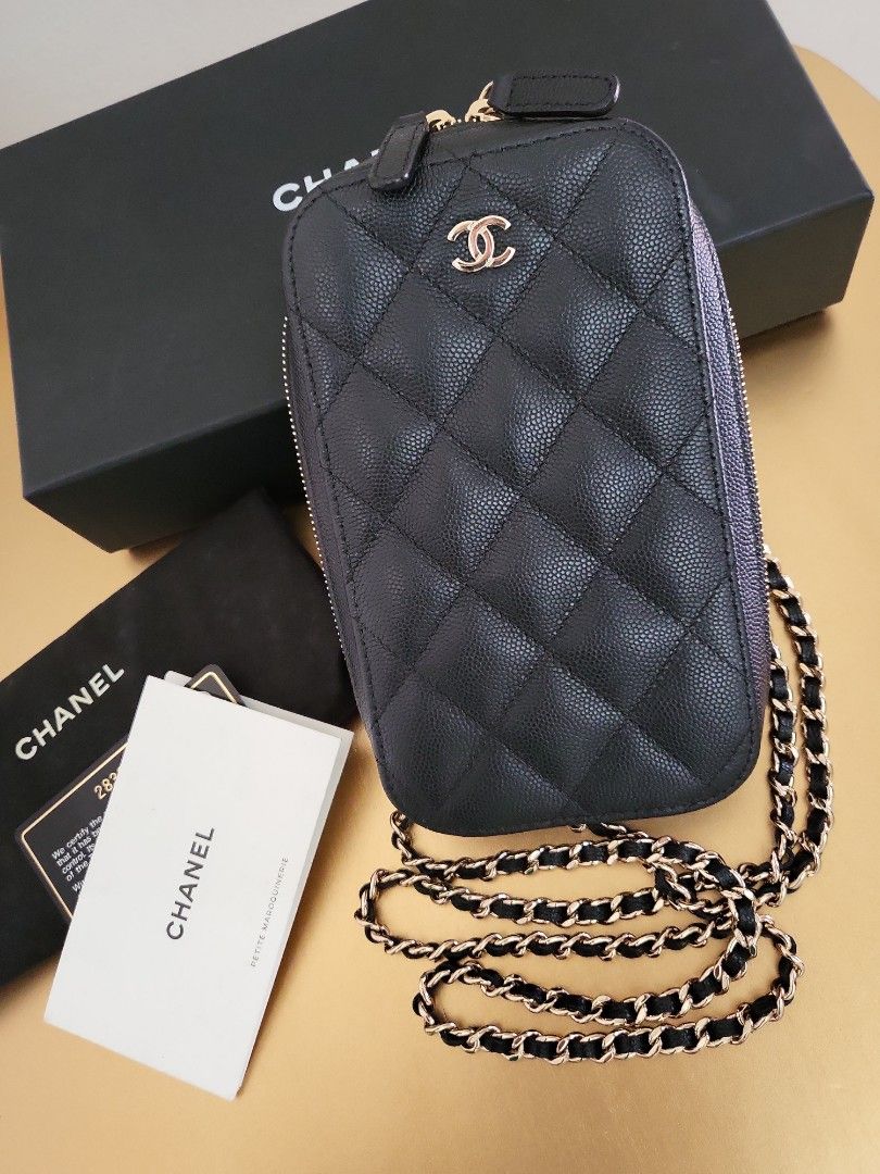 Chanel Phone Holder Sling Pouch Bag