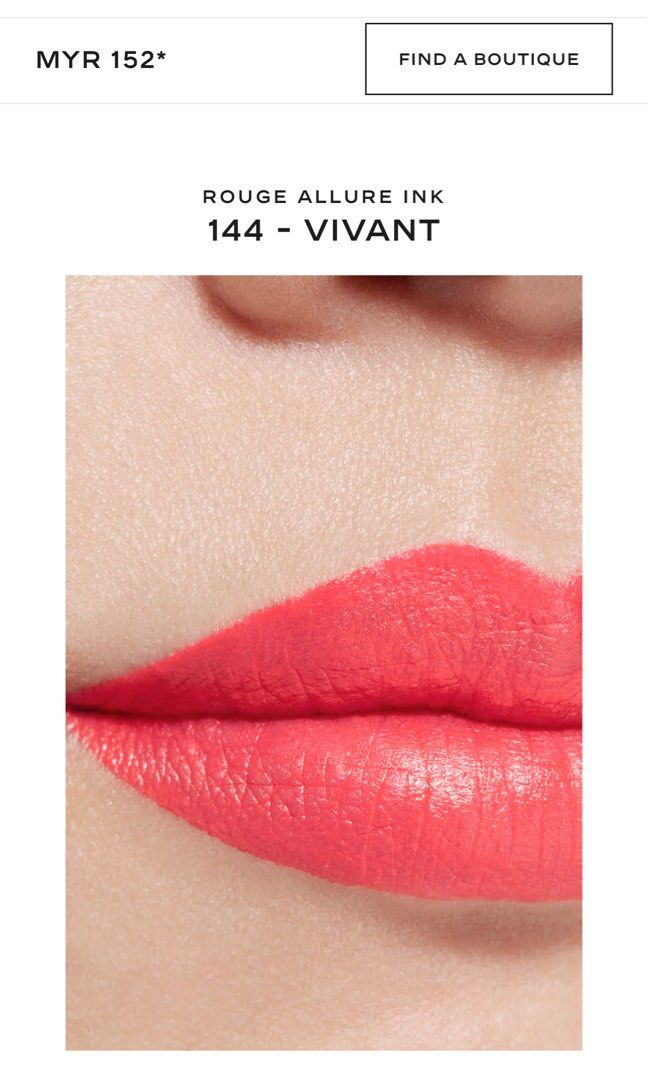 Generic Chanel Rouge Allure Ink Matte Liquid Lip Colour 144 Vivant  Price  in India Buy Generic Chanel Rouge Allure Ink Matte Liquid Lip Colour 144  Vivant Online In India Reviews Ratings