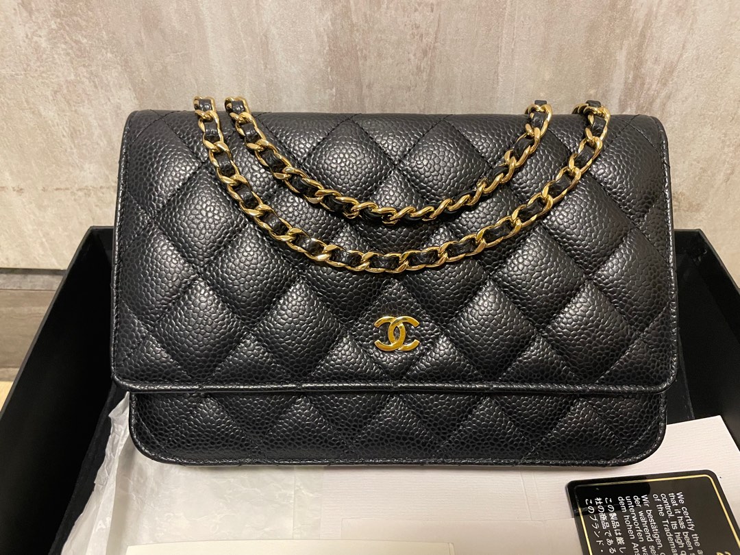 Chanel wallets on chain, Luxury, Bags & Wallets on Carousell