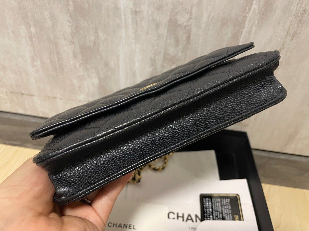 Chanel wallets on chain, Luxury, Bags & Wallets on Carousell