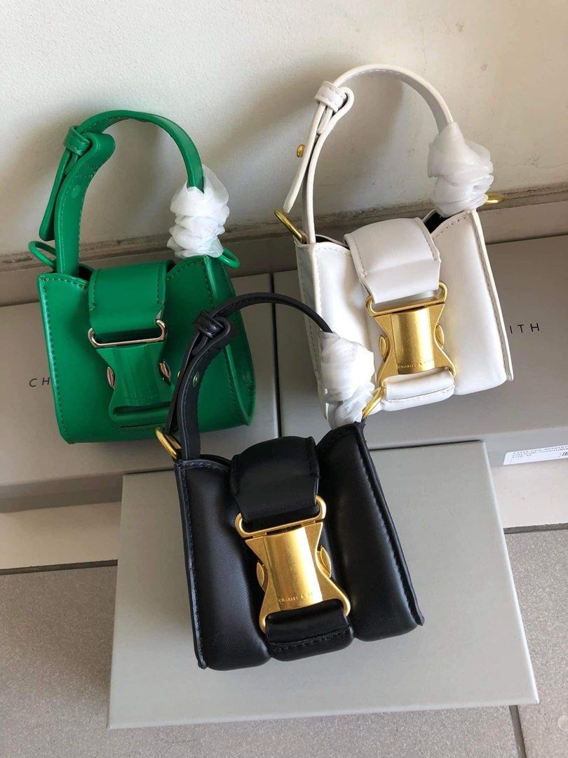 Charles & Keith Mini Sling Bag, Women's Fashion, Bags & Wallets