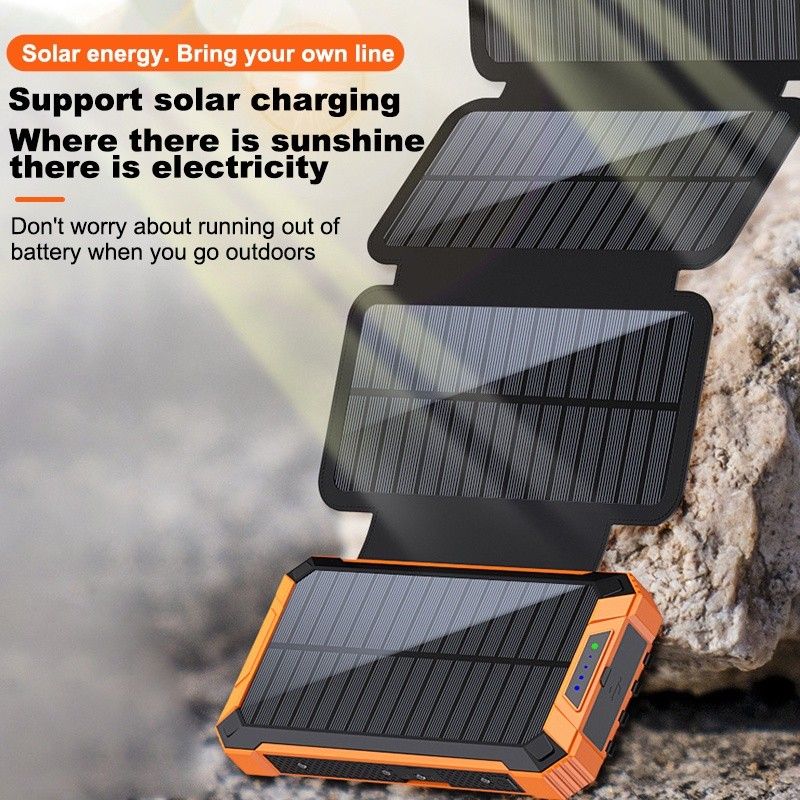 Check out 50000mAh Solar Powerbank Outdoor Solar Energy External ...