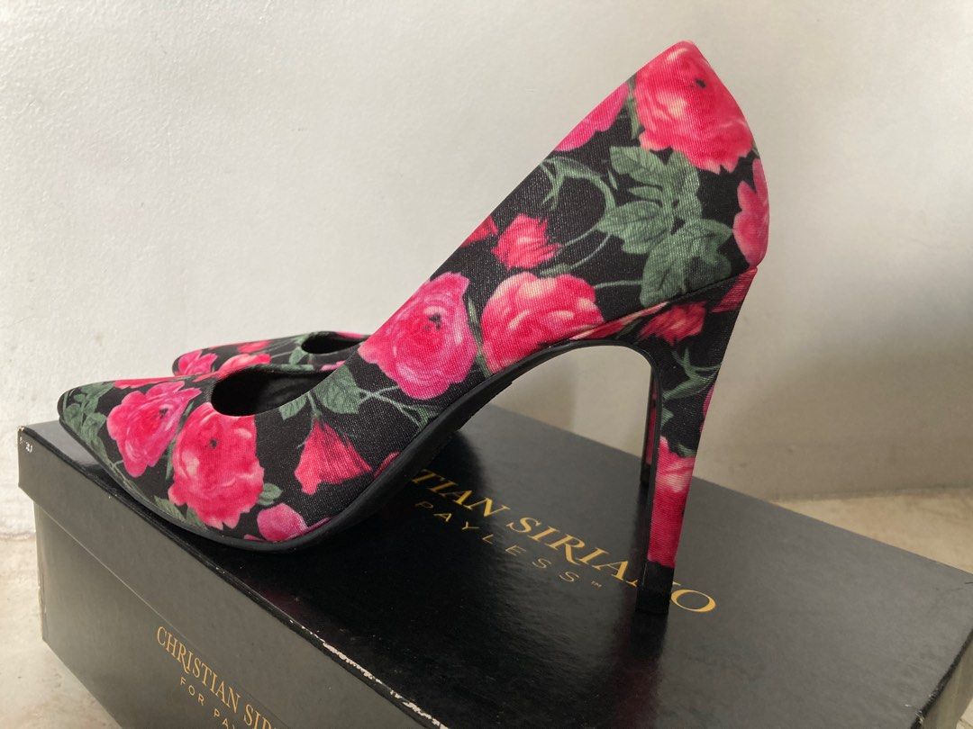 Christian siriano floral clearance heels