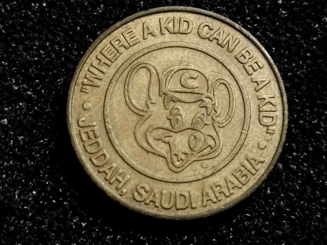 CHUCK E. CHEESE TOKEN 3PCS DIFF. VARIANTS, Hobbies & Toys, Memorabilia