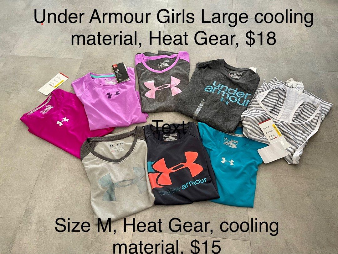 Girls under armour clearance new arrivals