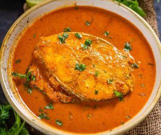 Coconut fish curry