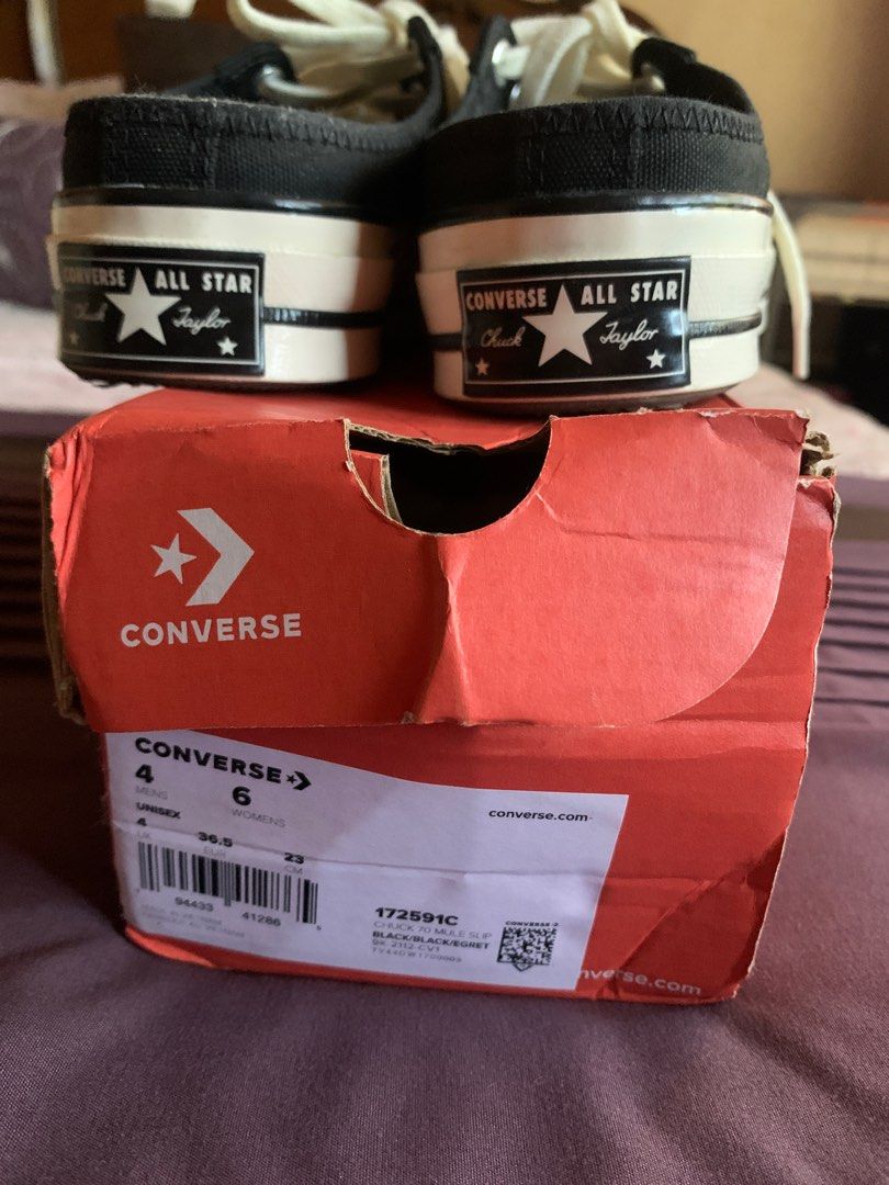 Converse slip on sale on size 4
