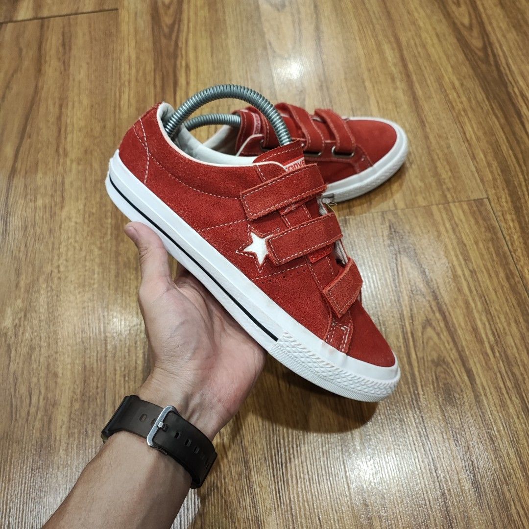 Converse one star sales velcro womens