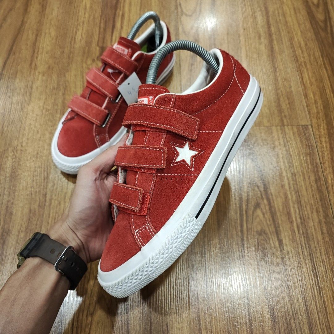 Converse one star sales velcro womens