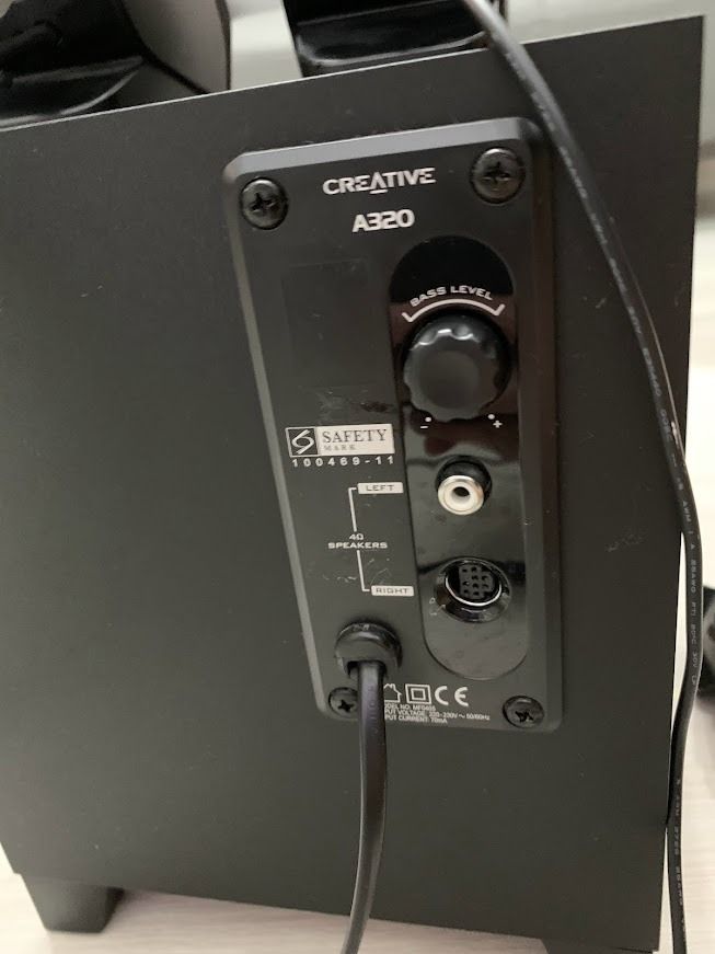 Creative SBS A320 2.1 Speakers with Subwoofer, 音響器材, Soundbar、揚聲器、藍牙喇叭