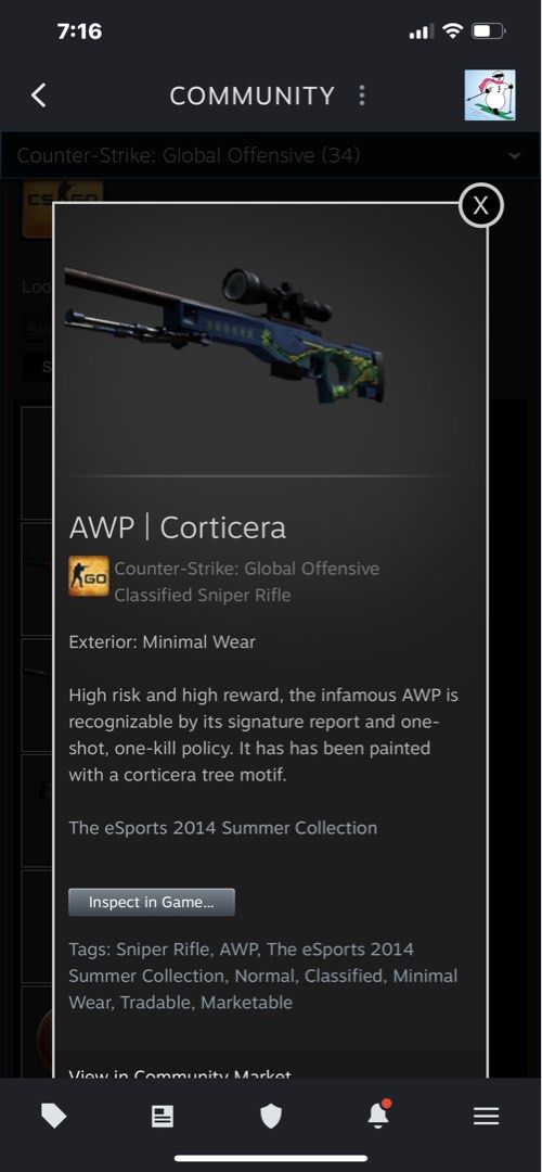 CSGO AK47 The Empress WW / AWP CORTICERA MW / M4A1 S LEADED GLASS FT