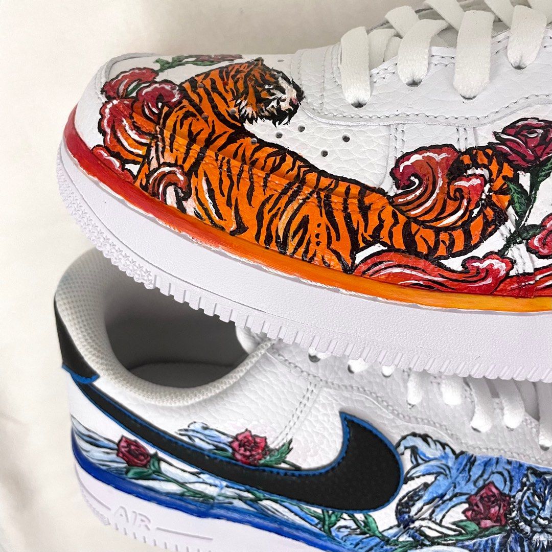 Custom Sneaker Painting Custom Shoe Art