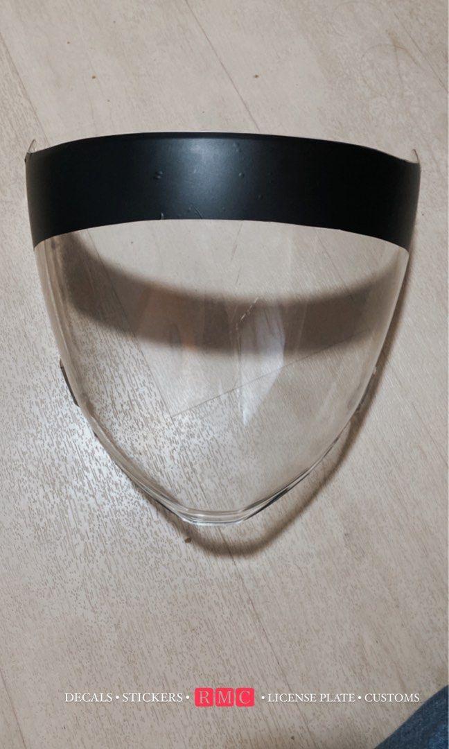 Custom Visor Helmet Banner, Motorcycles, Motorcycle Accessories on