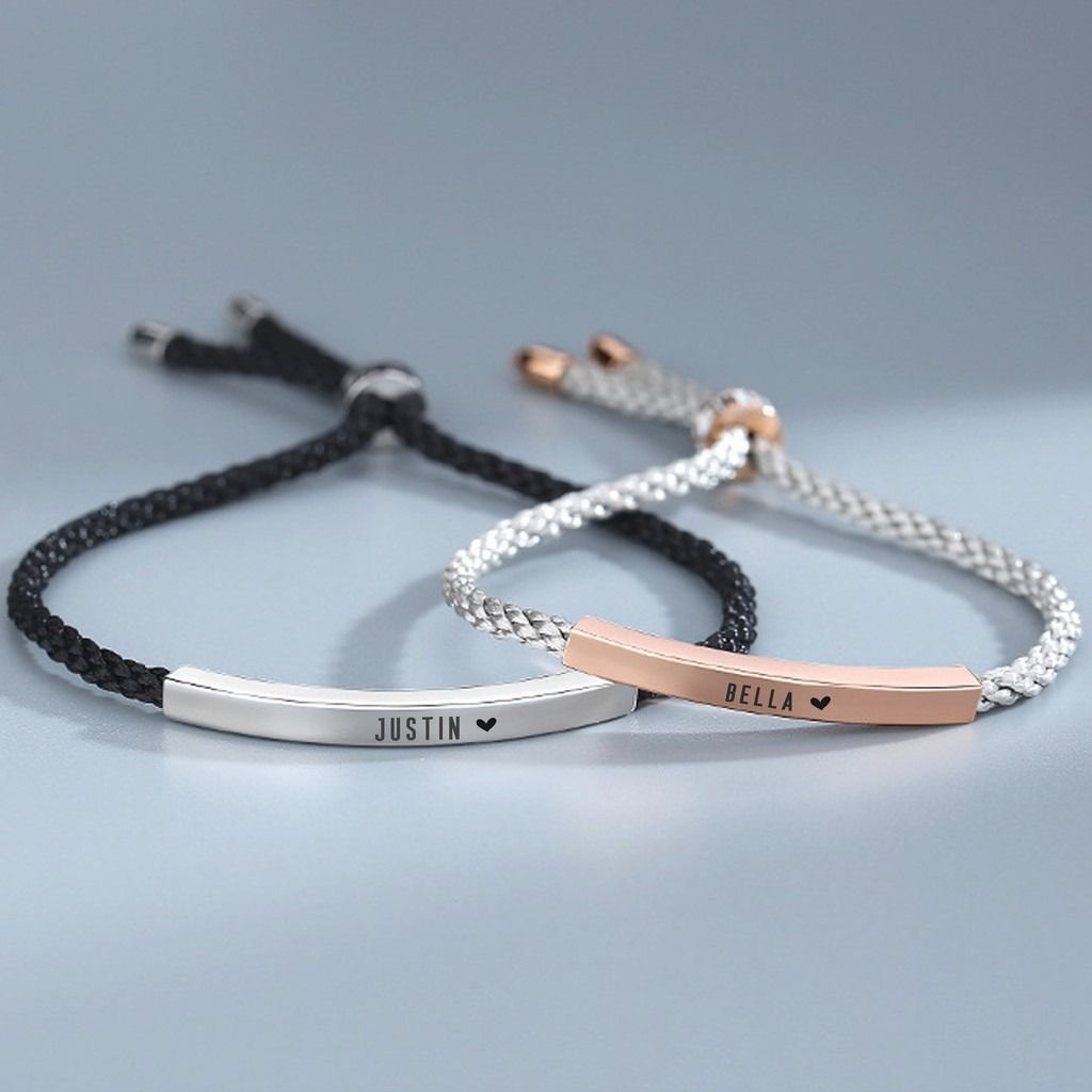 Cheap personalised name bracelets online
