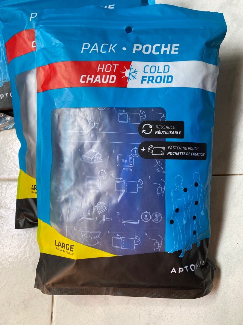 Decathlon Ice/Gel packs LARGE, Sports Equipment, Other Sports Equipment