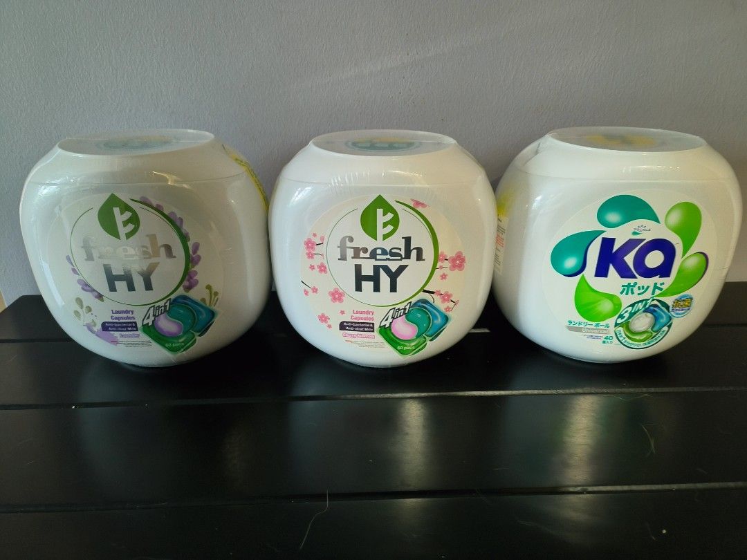(Pls read description) Detergent pods. Ka. Fresh hy., Furniture & Home