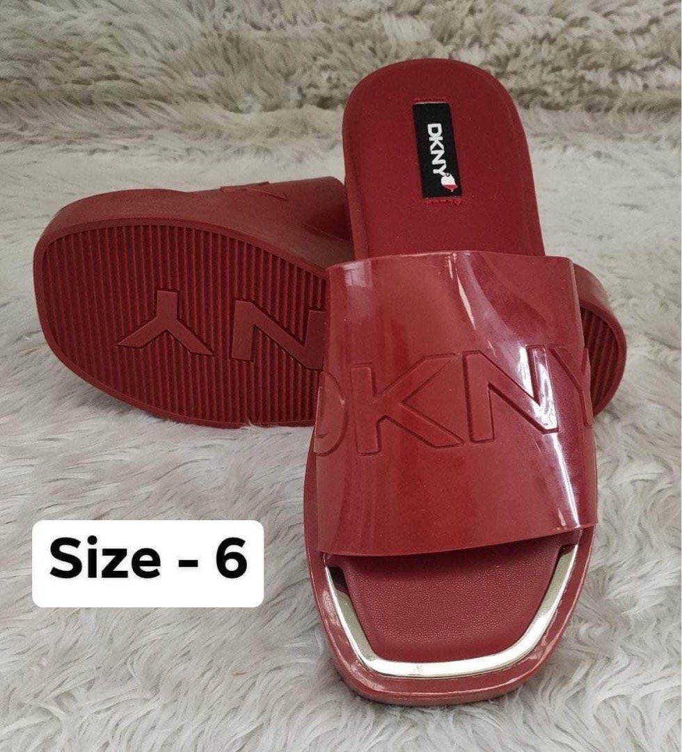 Dkny hotsell red sandals