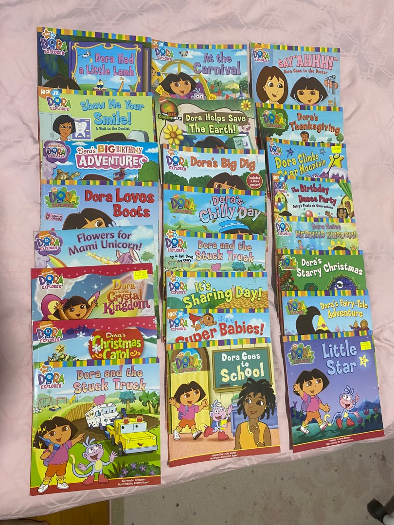 24 Dora the Explorer books for $12, Hobbies & Toys, Books & Magazines ...