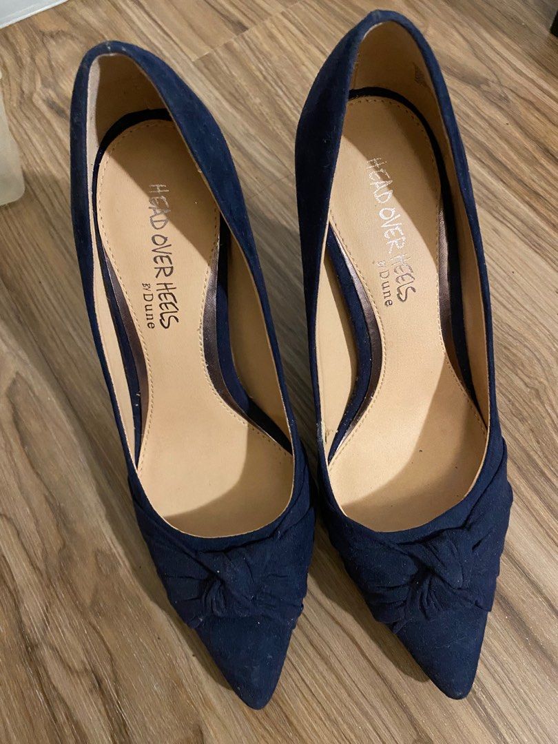 Dune blue heels Women s Fashion Footwear Heels on Carousell