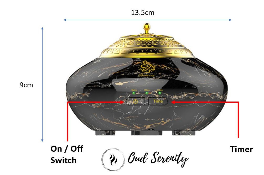 Electrical Incense Burner Mabkhara, Furniture & Home Living, Home