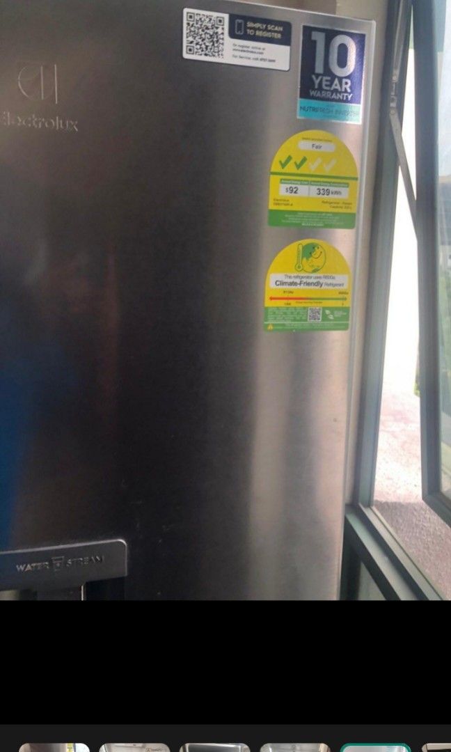 Electrolux water dispenser fridge, TV & Home Appliances, Kitchen