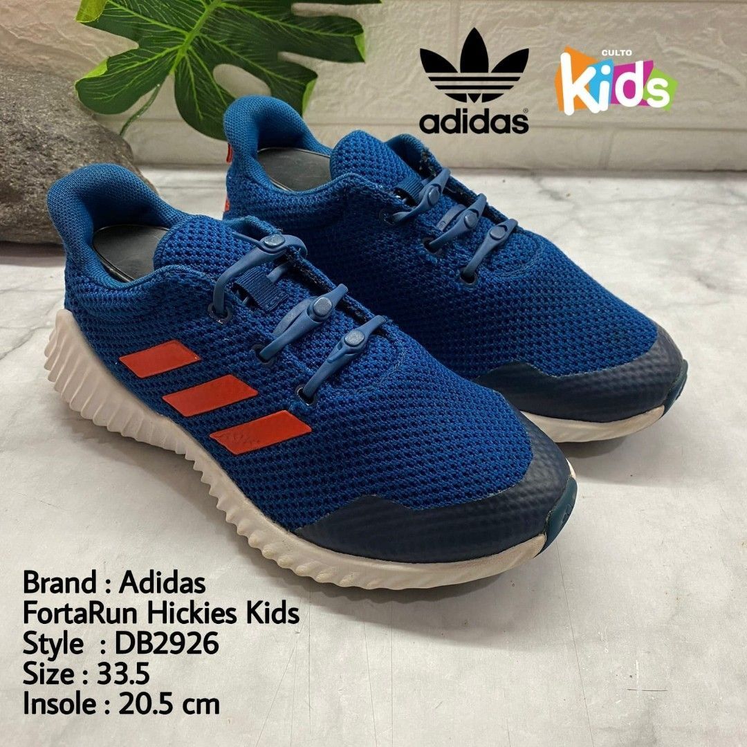 Sepatu Anak Adidas FortaRun Hickies Navy DB2926 Ukuran 33 5 Bayi