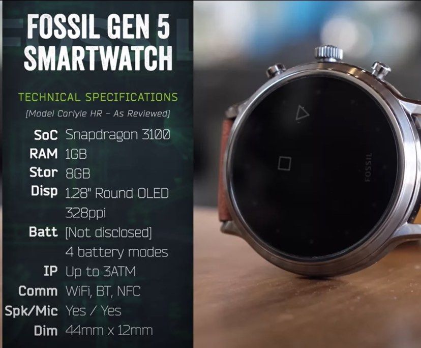 Fossil gen best sale 5 nfc