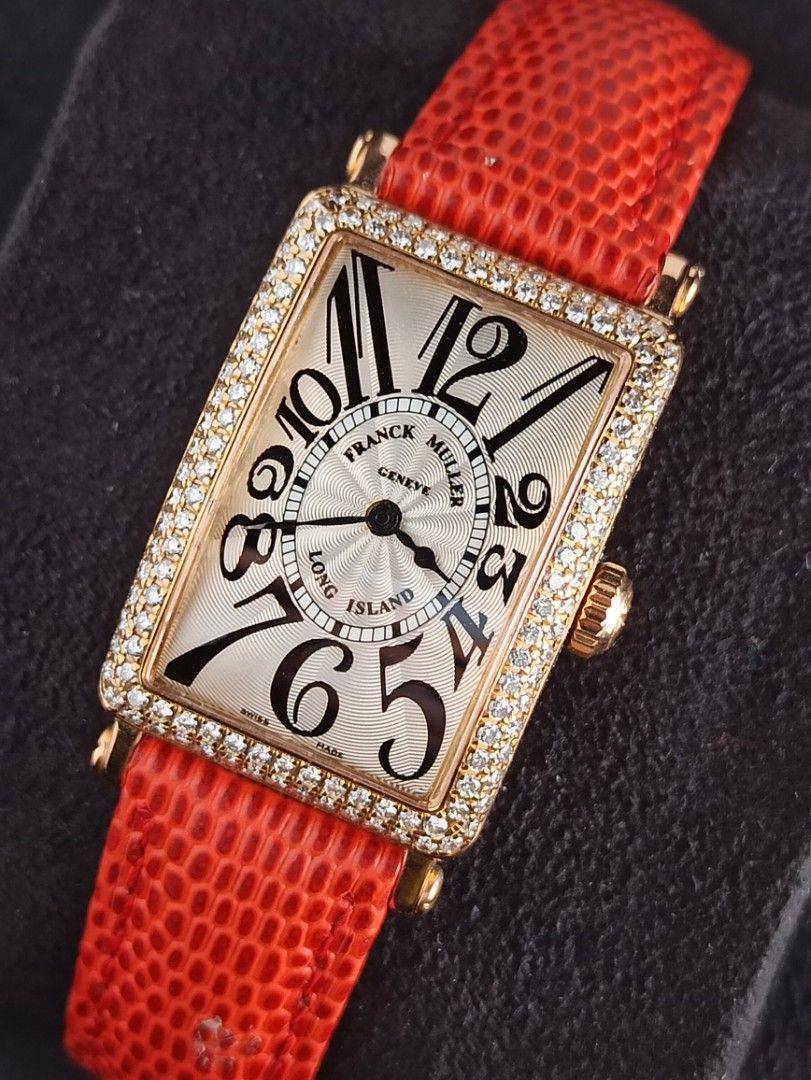Franck muller long best sale island rose gold