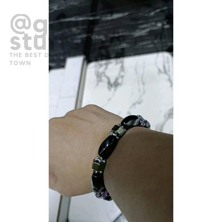 FREE Weight Loss Magnetic Bracelet Colorful Stone Hematite