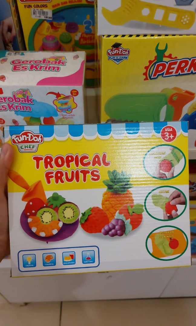 Fun doh set, Bayi Anak, Mainan Baby Walker di Carousell