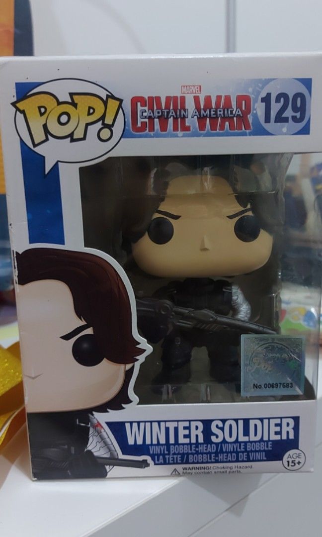 Funko pop hotsell winter soldier 129
