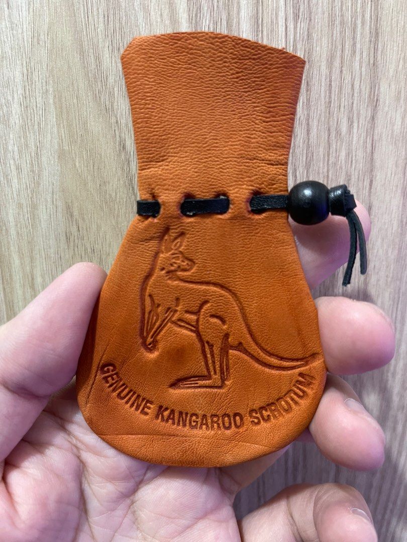 Kangaroo Scrotum Lucky Beaded Drawstring Pouch Genuine Aussie Kangaroo  Leather Scrotum Coin Pouch Made in Australia UNUSED Souvenir - Etsy