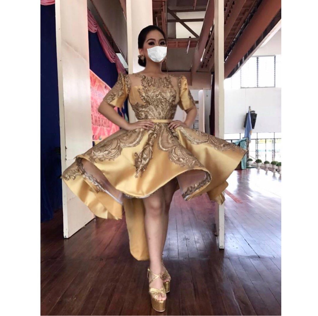 Cocktail filipiniana top