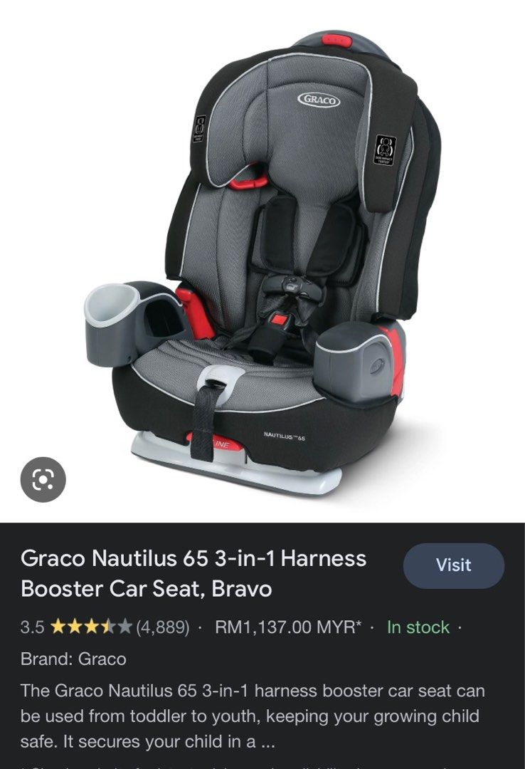 Graco 65 3 2025 in 1 car seat