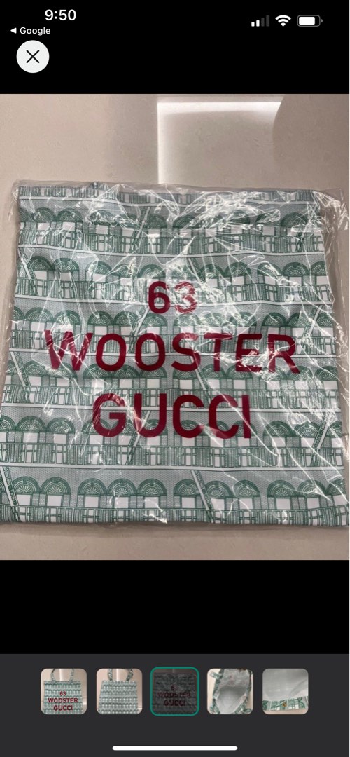 Gucci x Wooster Women s Fashion Bags Wallets Tote Bags on