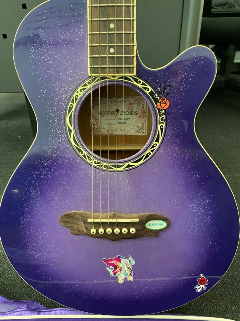 Gypsy rose guitar purple deals