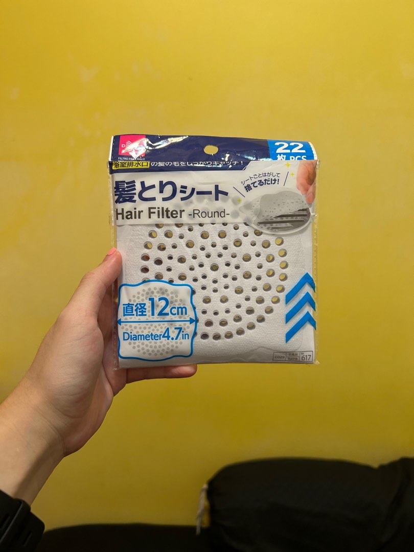 Hair Filter around Sticker for drains, Everything Else on Carousell