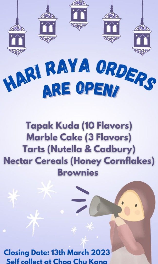 Hari Raya Preorder, Announcements on Carousell