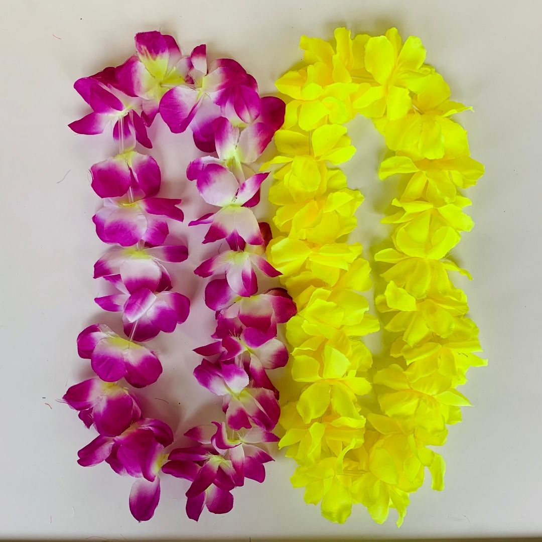 Hawaiian Floral / Luau Garland, Hobbies & Toys, Stationary & Craft