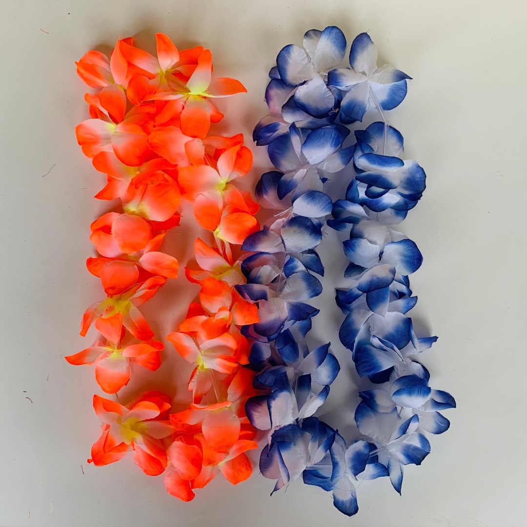 Hawaiian Floral / Luau Garland, Hobbies & Toys, Stationary & Craft
