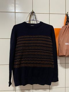H&M 深藍色毛衣
