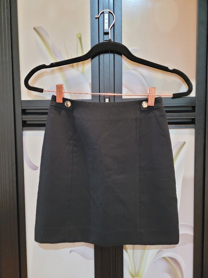 Black work skirt 90s online