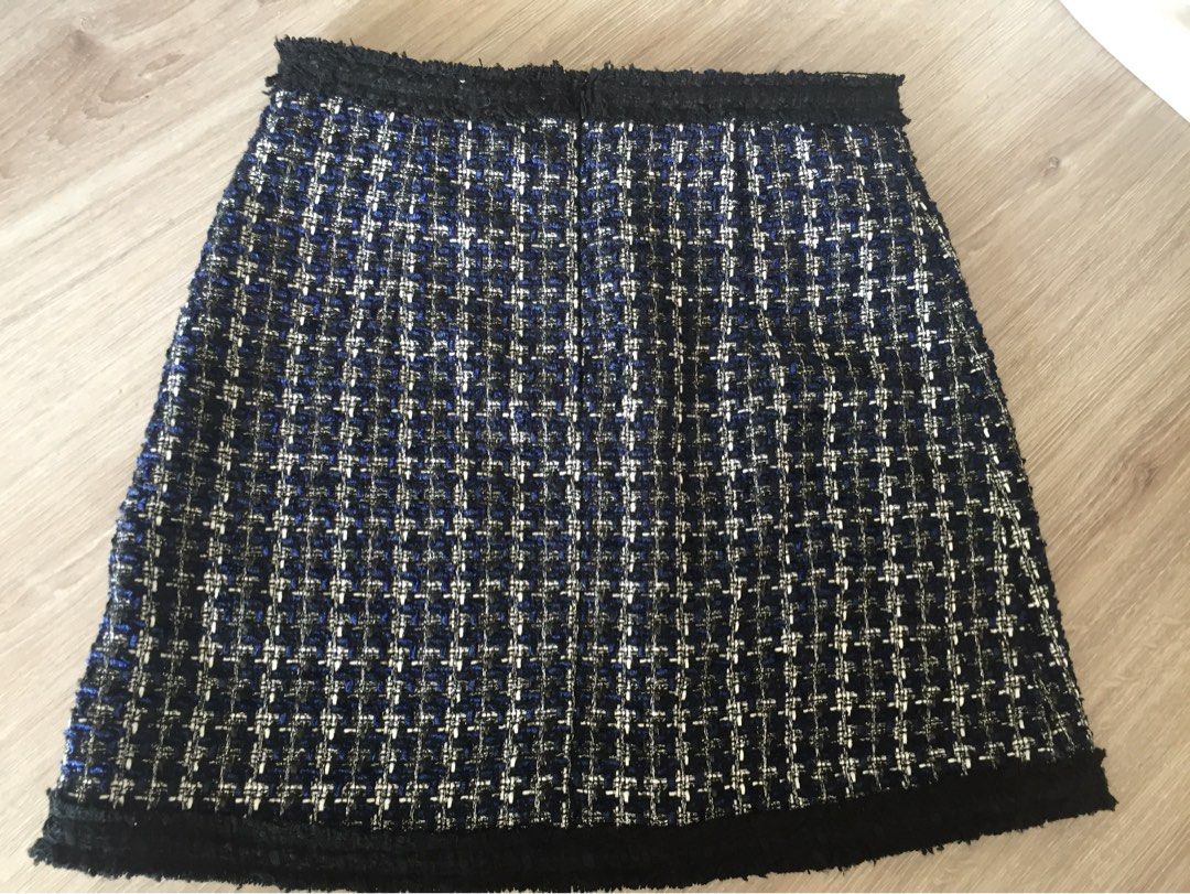 Tweed hotsell skirt h&m