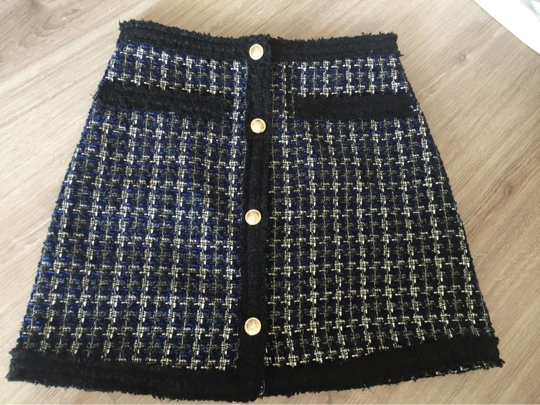 H&m 2025 tweed skirt