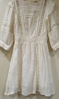 H&M whitw dress