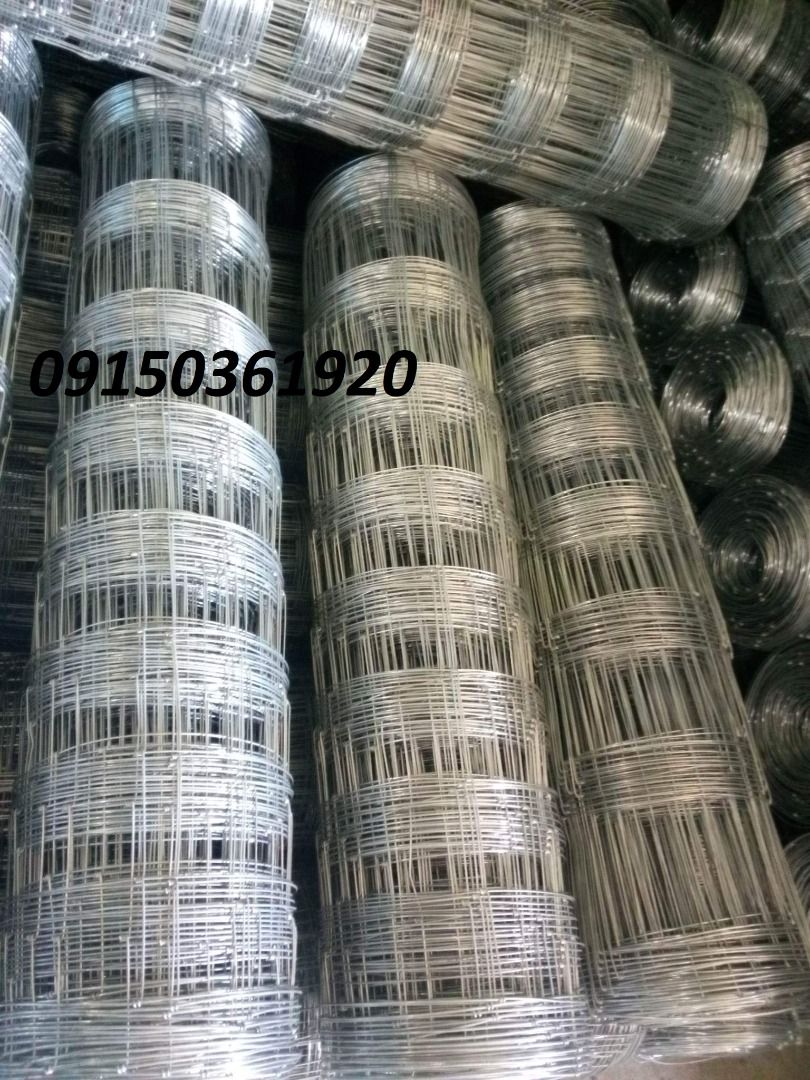 Hot dipped Galvanized Hog wire (Category: Construction Tools & Equipment) located in Manila. Submitted by 09150361920ronvillaflor (Listing ID 1208526056, Image 1). Description: Hot dipped Galvanized Hog wire 9holes Specs: 4ft height x 100meters/roll Capacity: 46kg per roll Price: 3,820/roll Welcome to "Takezo Industrial Supply" For inquiries GLOBE:📞 ☎ 0915-036-1920 VIBER:📞 ☎ 0915-036-1920 Email me@ 📫 📑 r-o-n-.-t-a-k-e-z-o-i-n-d-u-s-t-r-i-a-l-