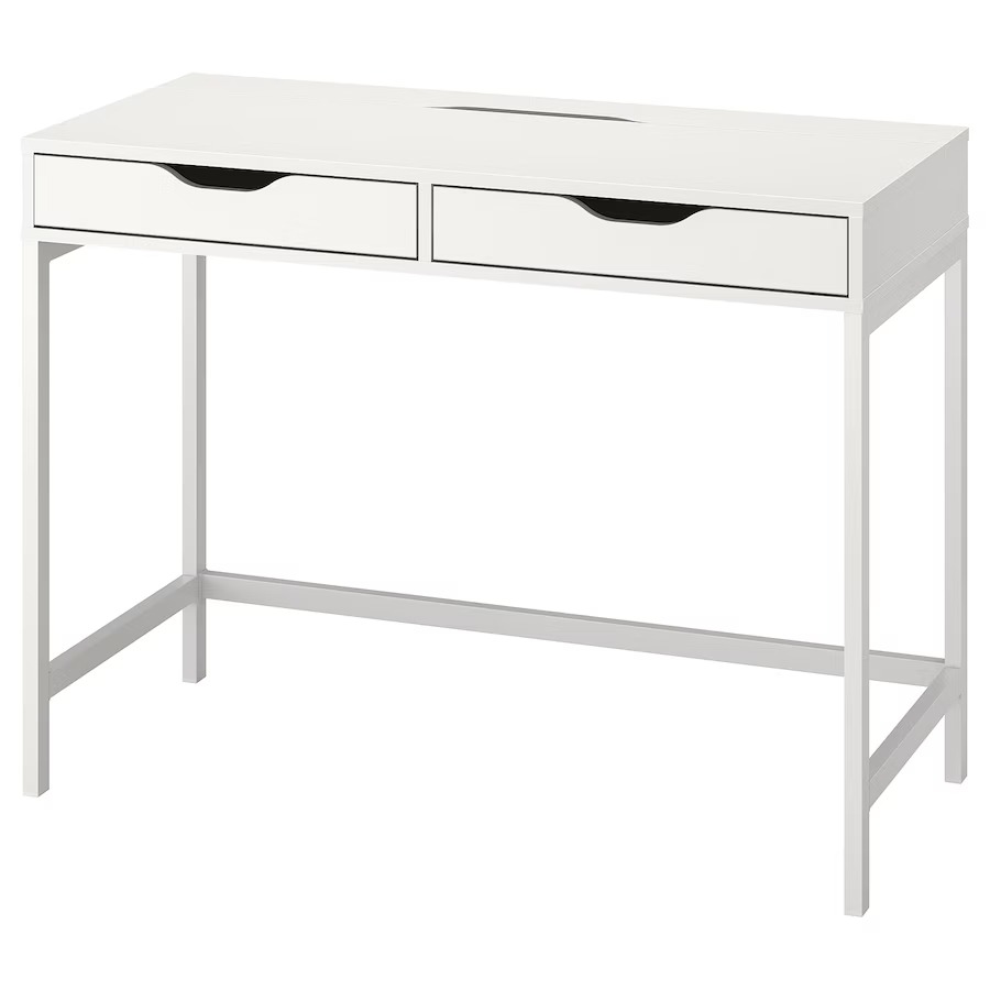IKEA ALEX Desk, white, 100x48cm, Furniture & Home Living, Furniture ...