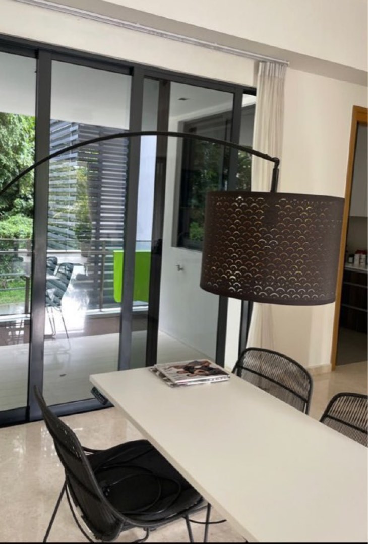 IKEA Arc Floor Pendant Lamp, Furniture & Home Living, Lighting & Fans