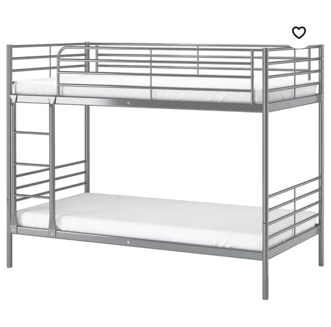 Ikea Bunk Bed, Furniture & Home Living, Furniture, Bed Frames