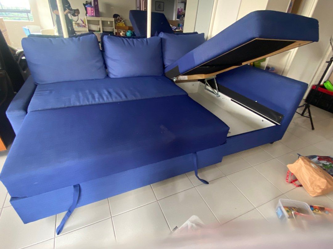 Ikea Friheten, Furniture & Home Living, Furniture, Sofas on Carousell